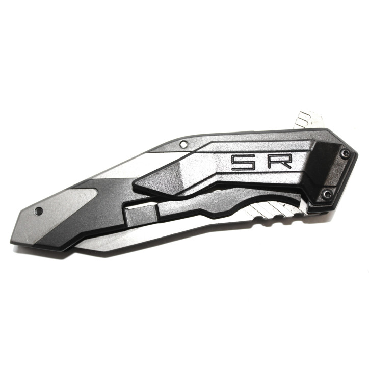 Couteau pliant Columbia SR noir et métal 