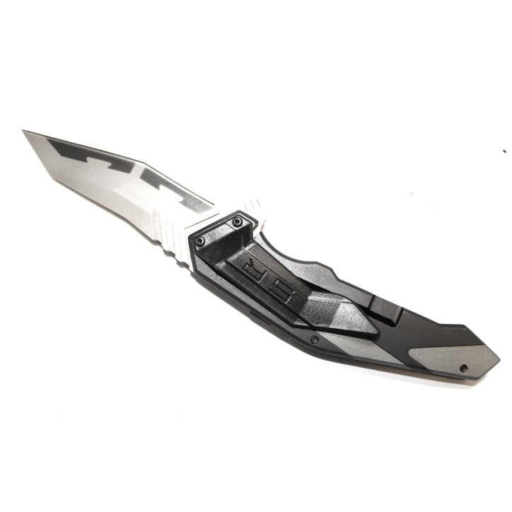 Couteau pliant Columbia SR noir et métal 