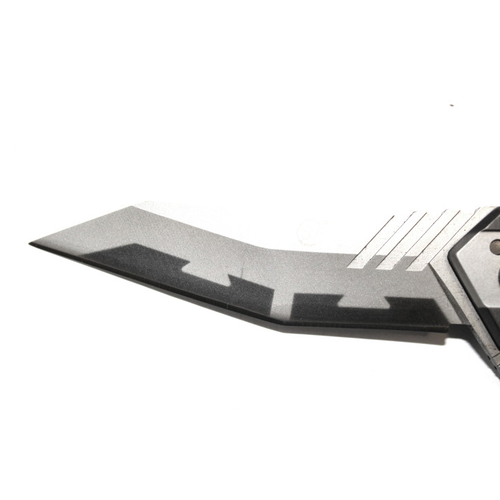 Couteau pliant Columbia SR noir et métal 