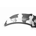 Couteau tactique pliant Smith&Wesson à lame incurvée camouflage