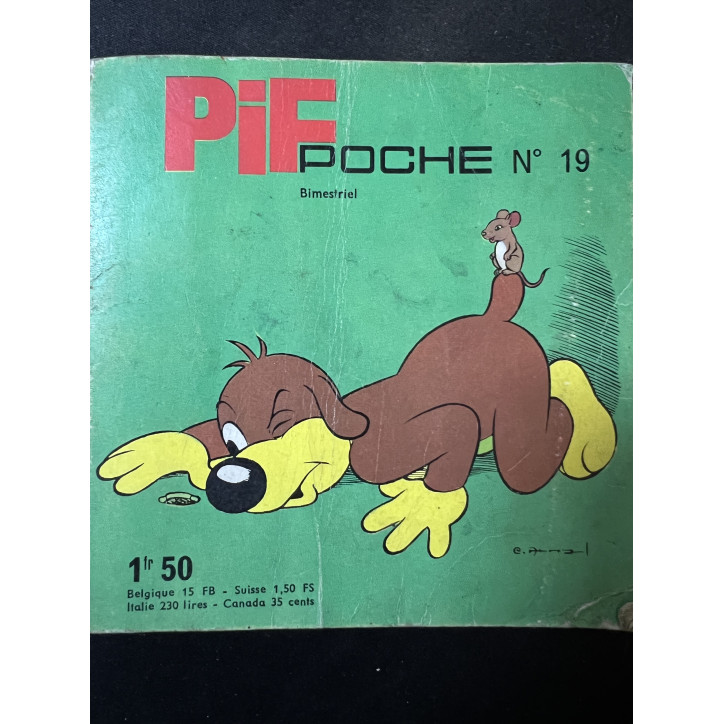 BD Pif Le chien No 19 Format poche