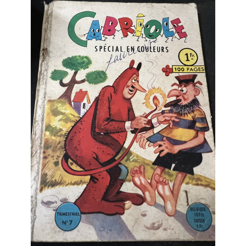 BD Cabriole Spécial en couleurs