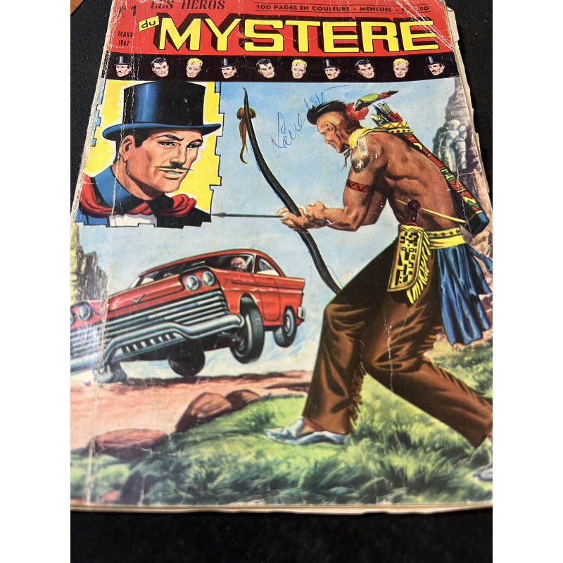 BD Les héros du Mystère No 1 de Mars 1967
