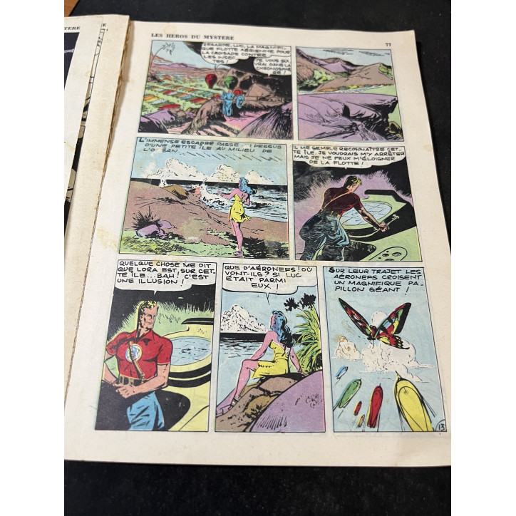BD Les héros du Mystère No 1 de Mars 1967