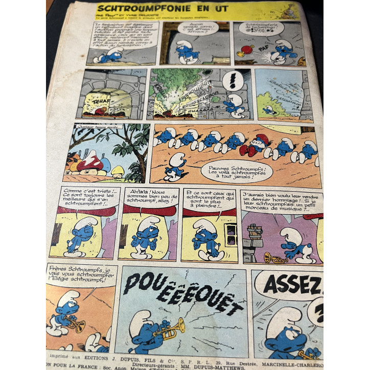 BD Spirou 1350 du 27 Fev 1964