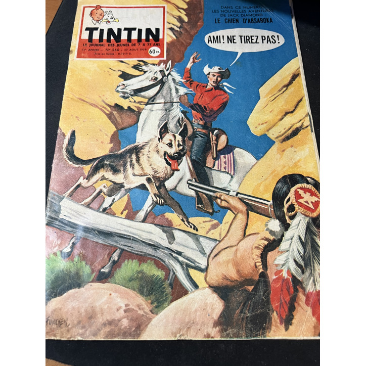BD Le Journal de Tintin No 566