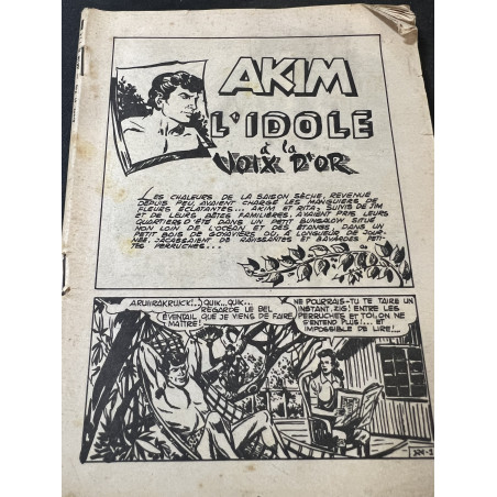 BD Akim L'idole à la voix d'or