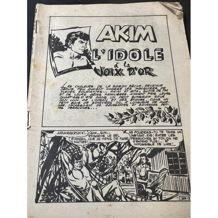 BD Akim L'idole à la voix d'or