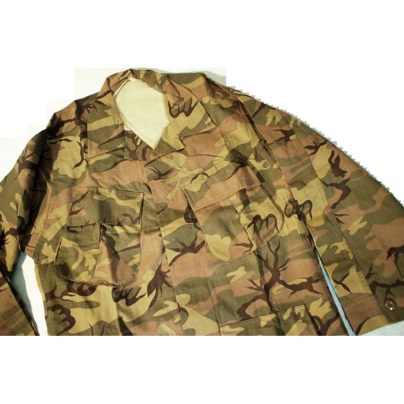 Veste + pantalon camo ERDL US Vietnam ref D3