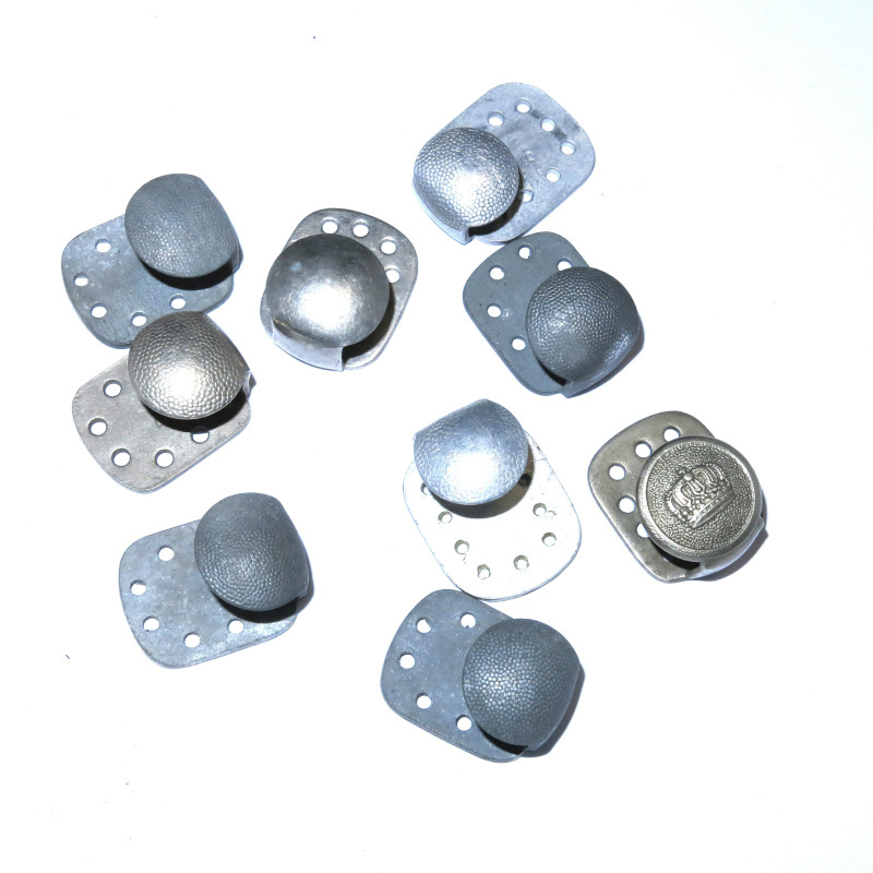 Lot de 9 attaches de sac Allemand ref bo 77