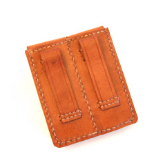 Etui cuir pour 2 lames chargeur C96 Mauser