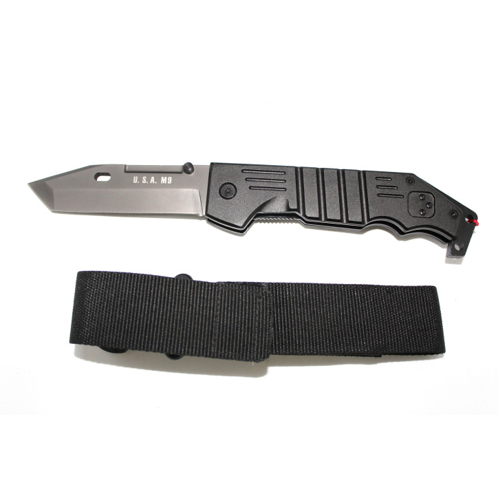 Etui pour couteau pliant en Cordura et côtés élastiques