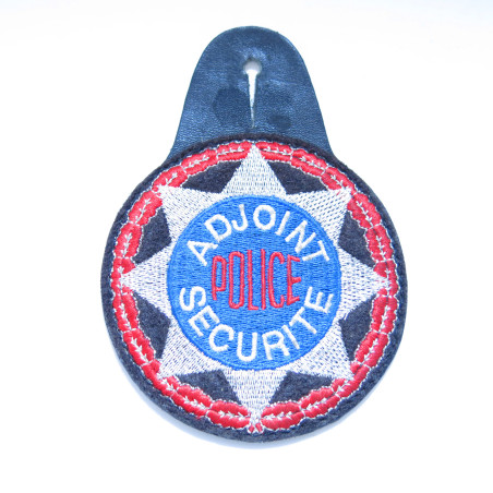 Insigne  Police adjoint securité ref bo 157 