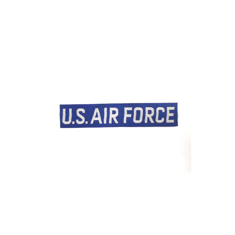 Bande patronymique US Air force bleu