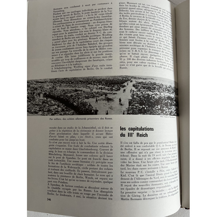 Album La Seconde Guerre Mondiale - Tome Deuxième - de Raymond Cartier Chez Larousse