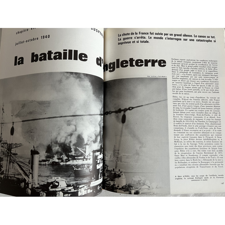 Lot des Albums La seconde Guerre Mondiale - Tome 1 et 2 - Raymond Cartier chez Larousse