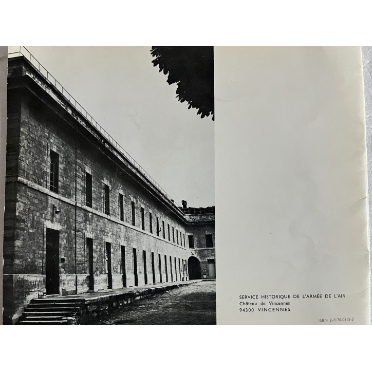 Rare Livret : Service Historique de l'armée de l'air