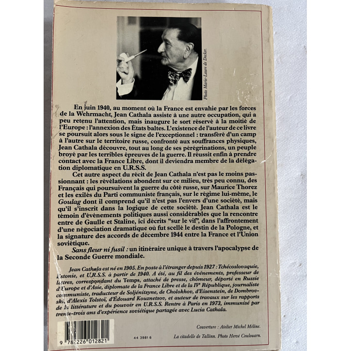 Livre Sans Fleur ni fusil de Jean Cathala