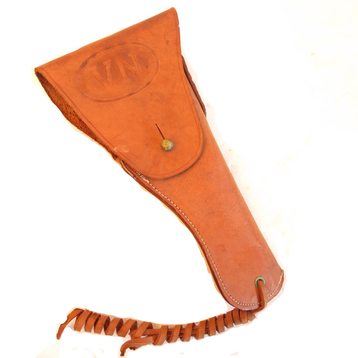 Etui Colt 45 ARVN ORIGINAL US Vietnam cuir fauve ref Co350