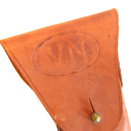 Etui Colt 45 ARVN ORIGINAL US Vietnam cuir fauve ref Co350