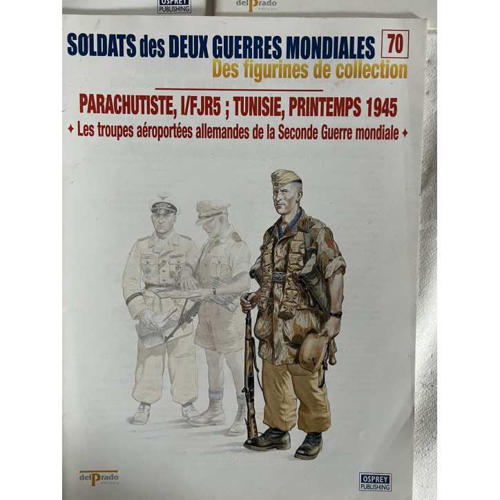 Lot de 10 revues Soldats des deux guerres Mondiales (No 61 à 70)