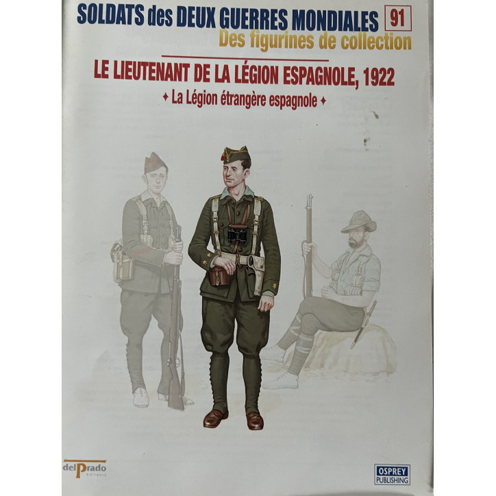 Lot de 8 revues Soldats des deux guerres Mondiales (No 91 à 100 manque 93 et 99)