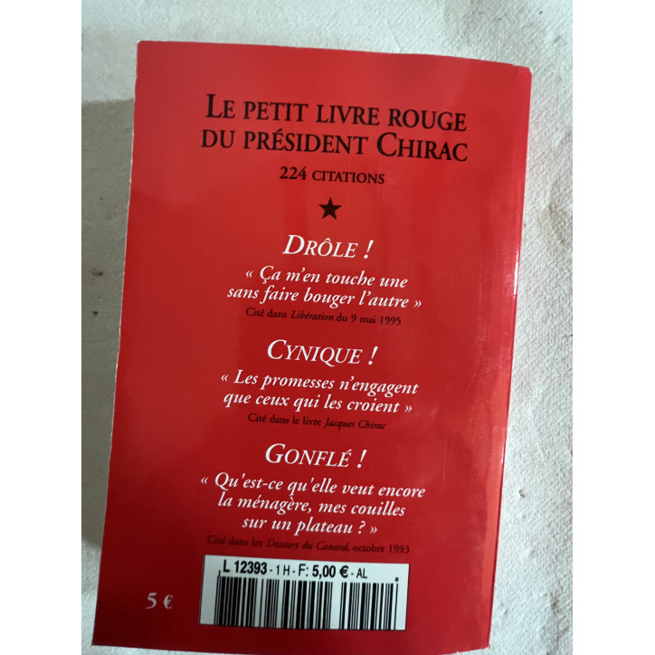 le petit livre rouge du Président Chirac