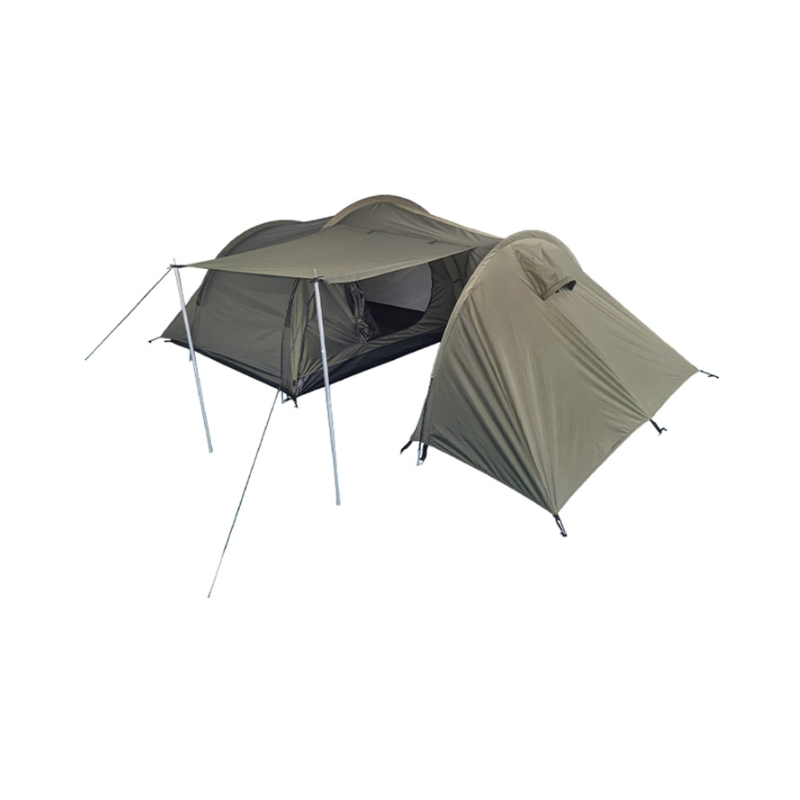 Tente 3 personnes avec espaces à l'abri Tente 3 personnes avec espaces à l'abri