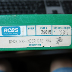 Outil Neck expender cal 284 RCBS ref ou 479