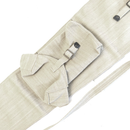 Housse coton Fusil Enfield avec sangle et pochette ref so 22 115 cm
