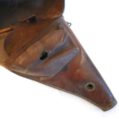 Etui cuir jambon originale pour revolver 1892 ref et 118