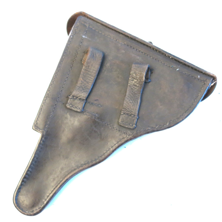 Etui cuir Luger P08 original Schambach Berlin 1939 ref et 99