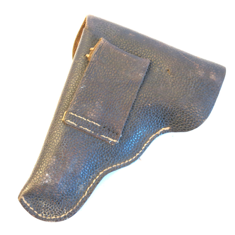 Etui cuir original pistolet CZ 27 daté 1943 ref et 111