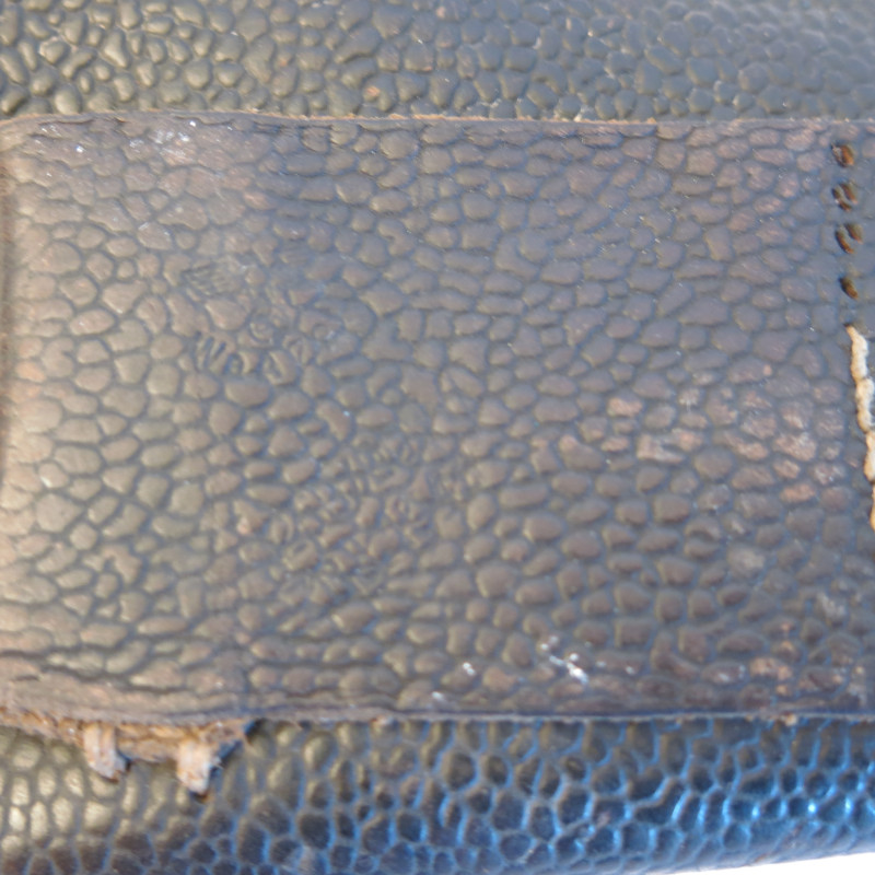 Etui cuir original pistolet CZ 27 daté 1943 ref et 111