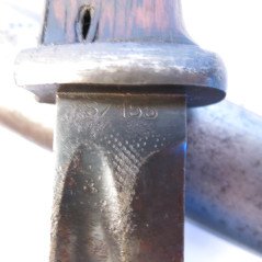 Baionnette fusil  Mauser 98K S/155  Ref numero 340