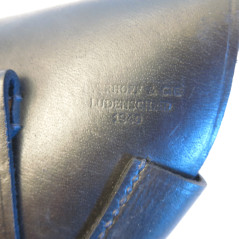 Etui cuir noir Walther PPK avec grand aigle 