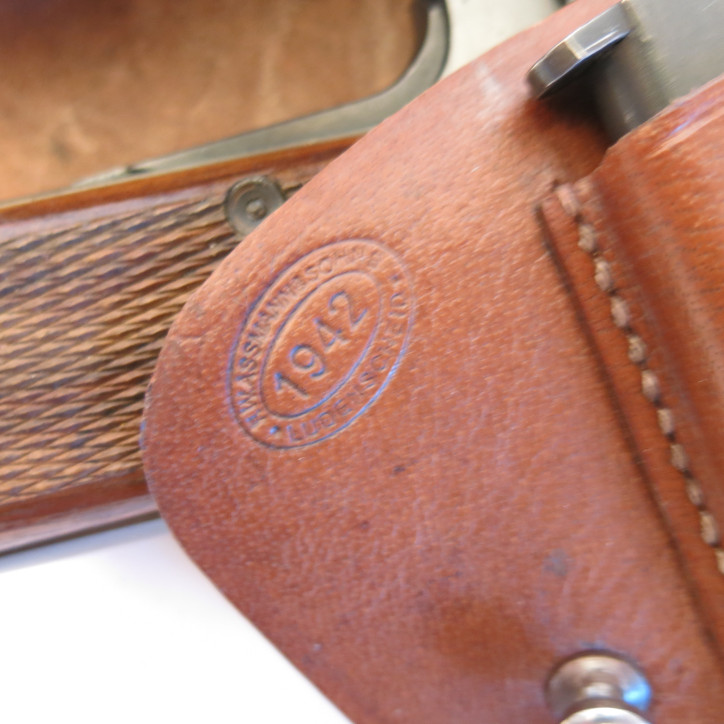 Leather holster FN Browning 10/22