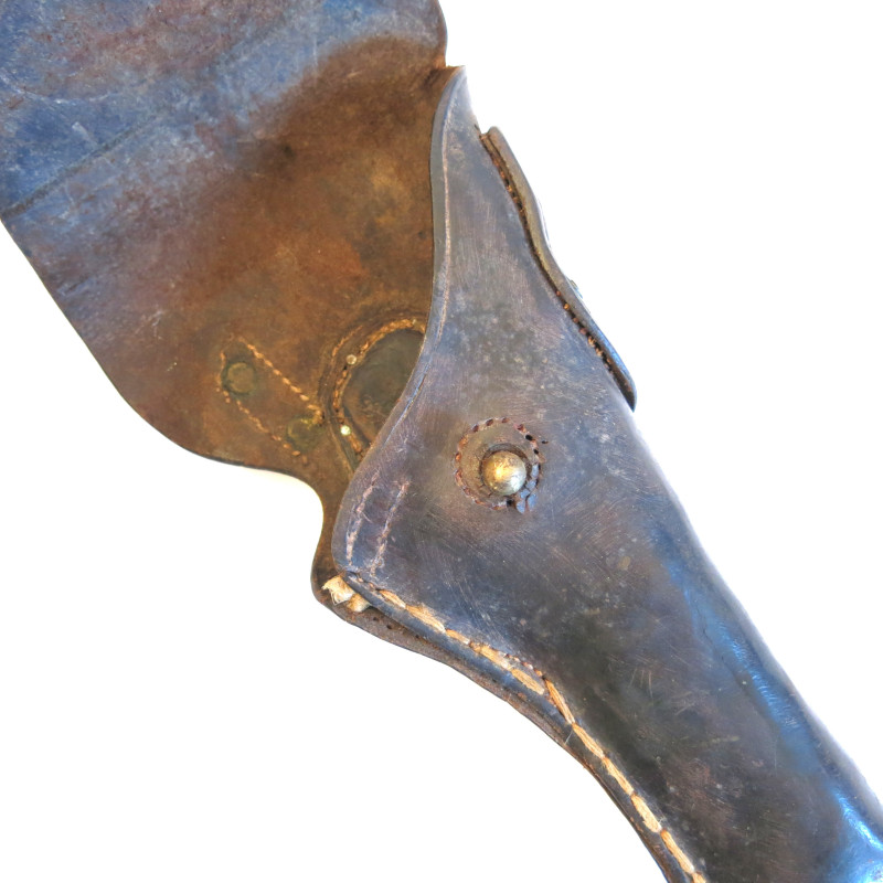 Etui cuir Colt 45  original 1918 avec  aigle USMC ref et 111