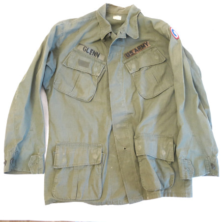 Veste tropicale coton 1968 US Vietnam ref Glenn