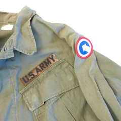 Veste tropicale coton 1968 US Vietnam ref Glenn