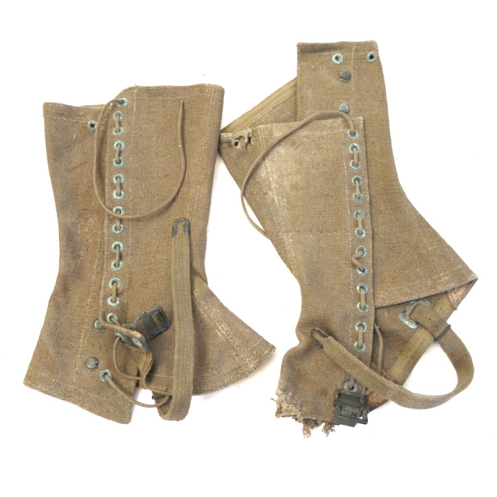 Paire de guetres originales  France ref gu 22