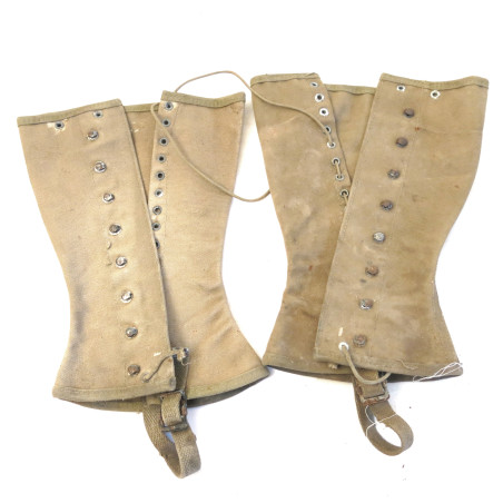 Paire de guetres originales US army ref gu77