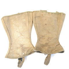 Paire de guetres originales US army ref gu77