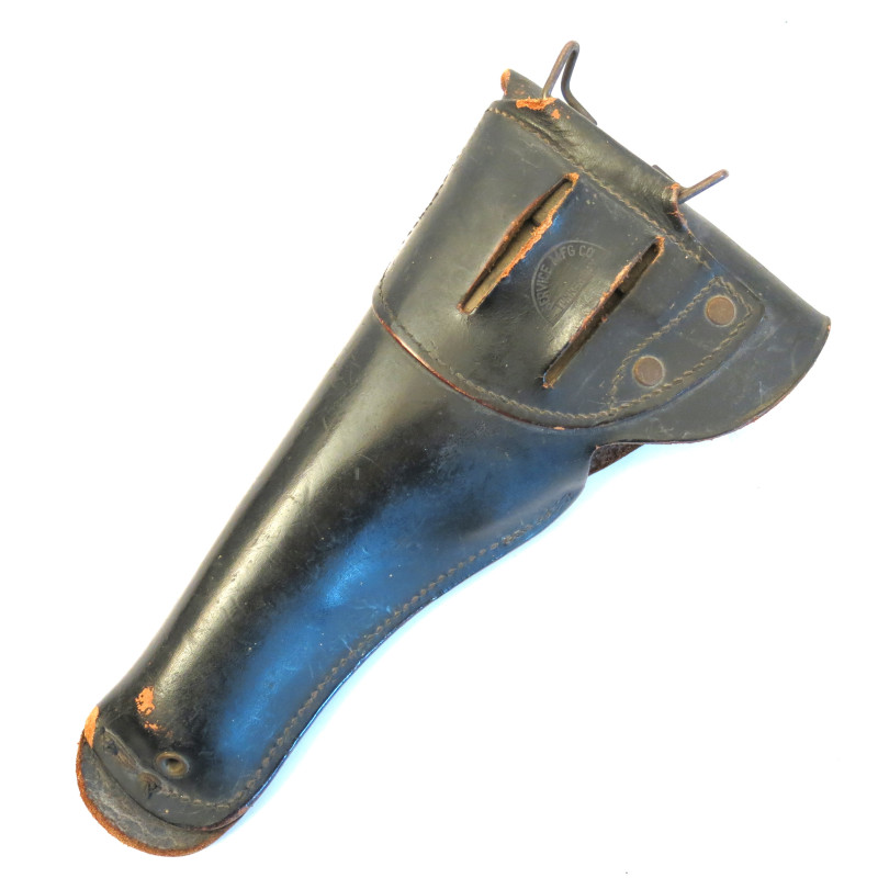 Etui cuir noir original Colt 45 Yonkers NY ref et 478