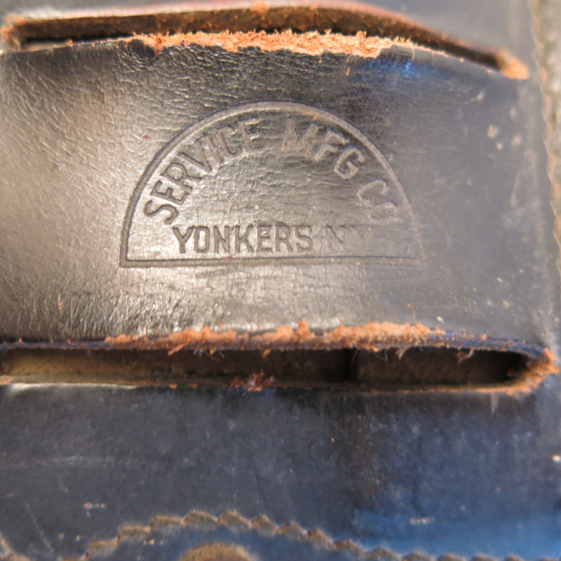 Etui cuir noir original Colt 45 Yonkers NY ref et 478