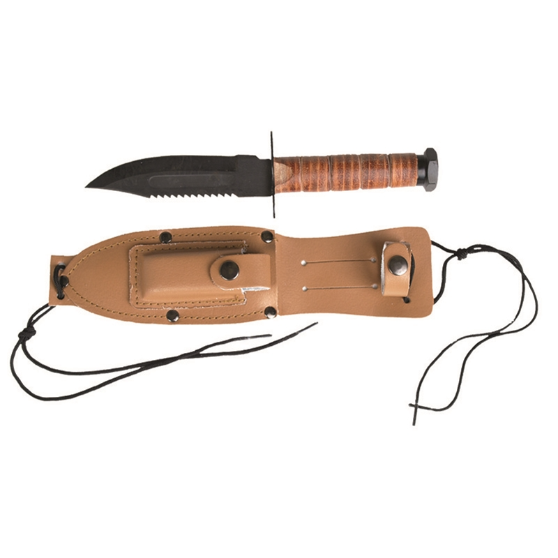 Couteau de survie de l'US Air Force avec son fourreau et sa pierre