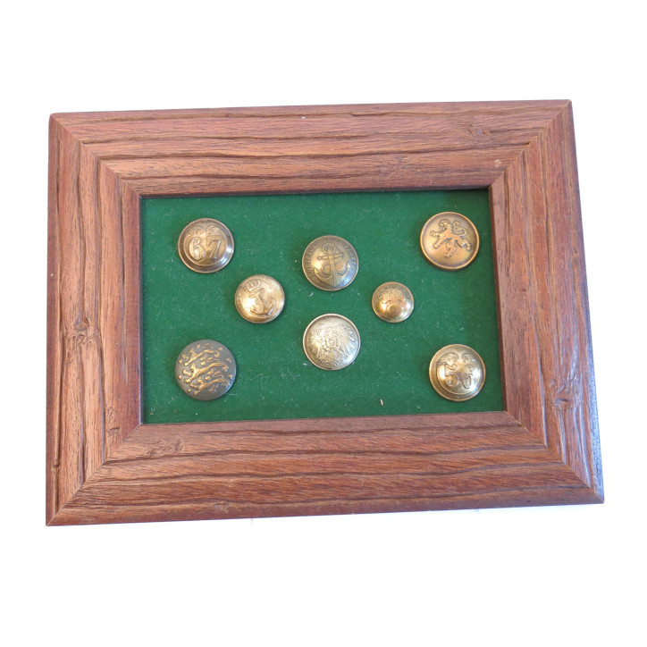 Lot de 8 boutons sut tableau ref ta 443