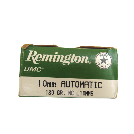 Boite de 50 cartouches Remington 10 mm Auto 180 GR