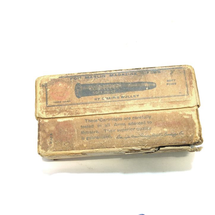 Cartouche calibre 25-36 Marlin REM UMC 