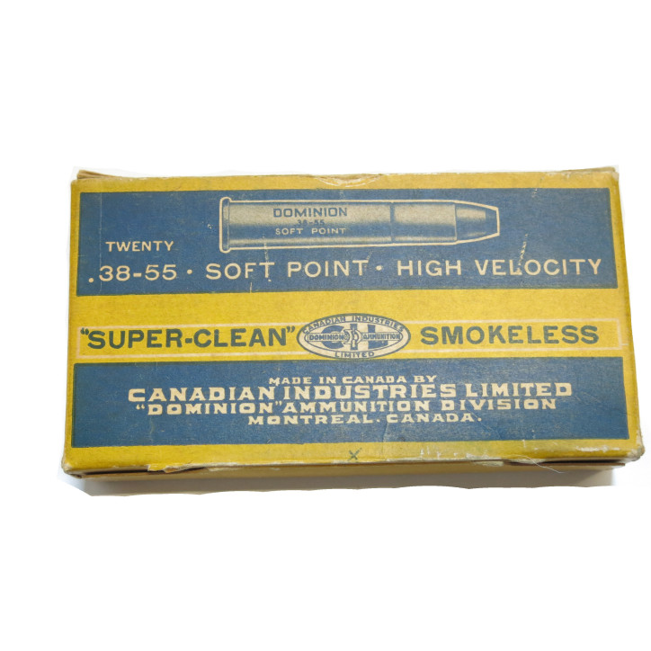Cartouche calibre 38-55  Dominion 